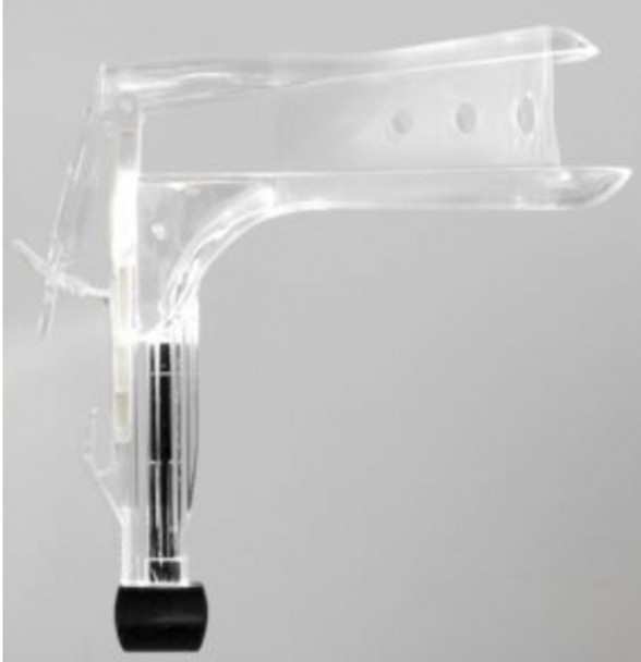 ClearSpec Single Use Vaginal Speculum with Sheath  alone