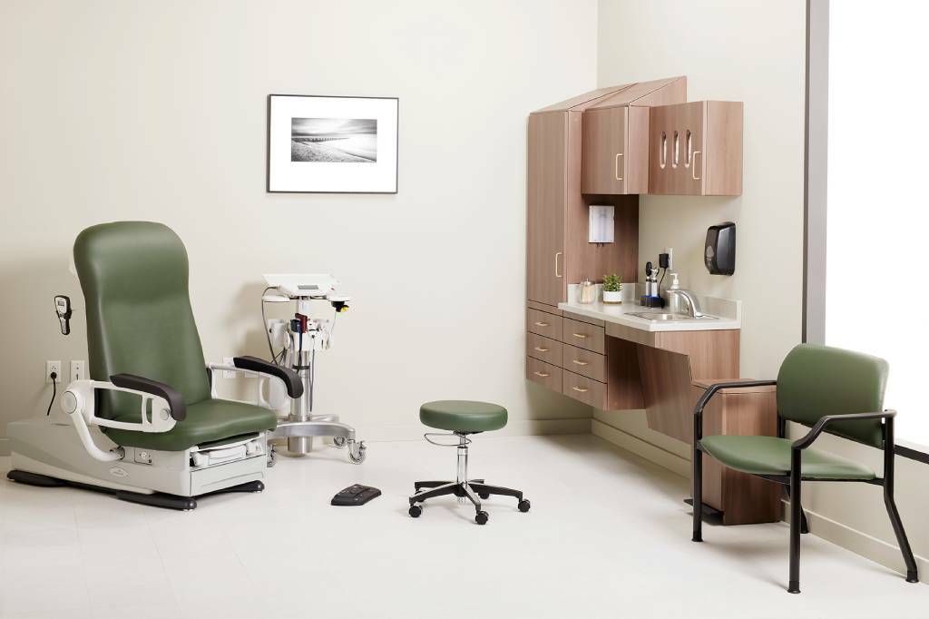 Medical Exam Room designed by Midmark