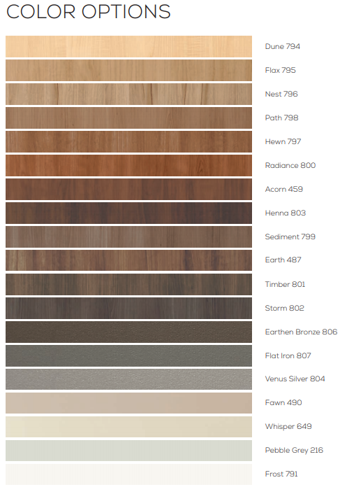 Midmark Color Chart