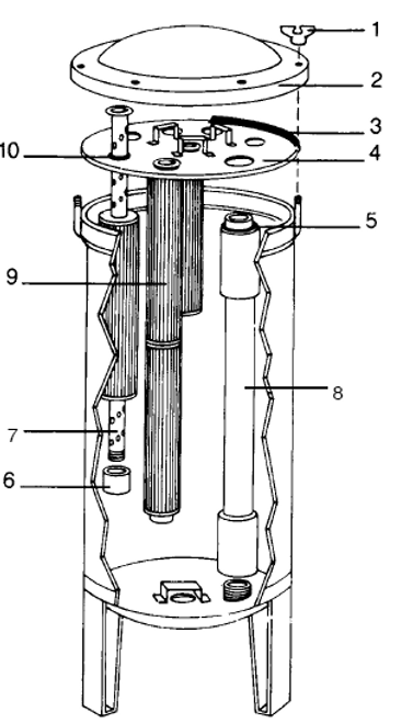 HARMSCO MODELS | STANDPIPE FOR BF42, CPVC | 560-C