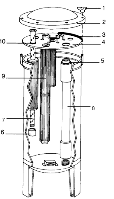 HARMSCO MODELS | STANDPIPE FOR BF126, CPVC | 532-C