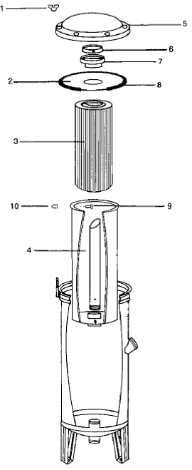 HARMSCO HURRICANE  | INNER CAN ISOLATOR | 329