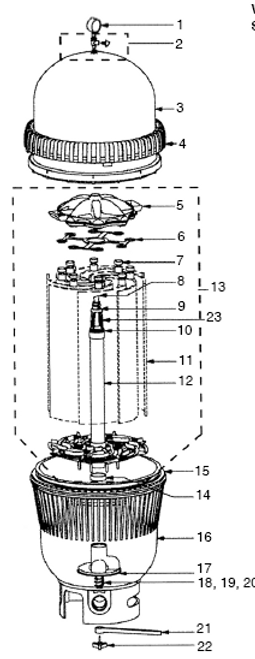 Jacuzzi®| EW 36 STANDPIPE ASSEMBLY | 42-2970-01-R