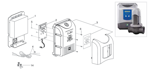 JANDY AQUAPURE Ei | SADDLE CLAMP ASSY W/ MAIN Oring | R0511700