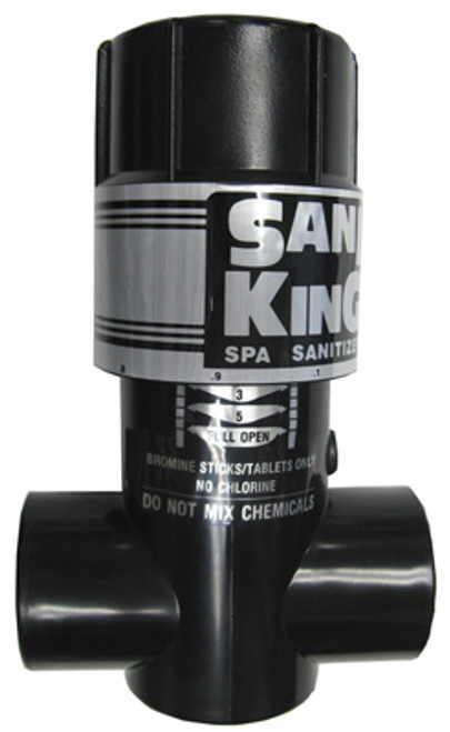 KING TECHNOLOGY BROMINE | COMPLETE SANI KING FEEDER 1 1/2" SLIP/2" SPIGOT | 01-07-740