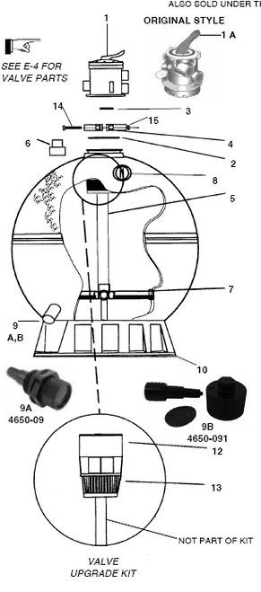 PENTAIR | STANDPIPE FOR 20" AFTER 10-04 | 152224