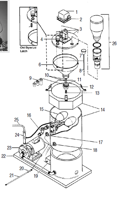 POLARIS/WATERMATIC | EVACUATION PUMP, 120V | PB4-75