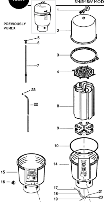 PENTAIR | BOLT, STUD SS 1/4-20X | 070979