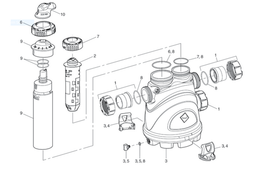 ZODIAC | TAB FEEDER ASSEMBLY | R0502600