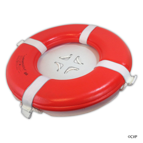 MAINTENANCE LINE | 24" ORANGE FOAM RING BUOY CGA | COAST GUARD APPROVED | PS364