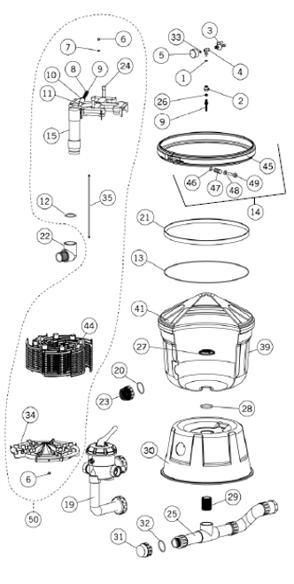 ASTRAL | Oring -AIR RELIEF ADAPTOR | 723R0140040