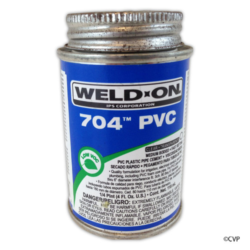 PVC GLUE | .25 PINT GLUE CLEAR MB LVOC | 704 | 12126 | 704