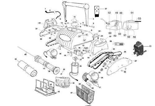 WATER TECH | DRIVE MOTOR SLAVE 2004 TO CURRENT RC | AS08623-SP