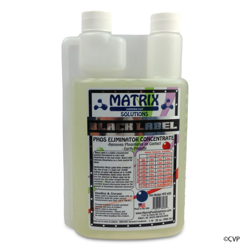 MATRIX | 32 OZ BLACK LABEL MATRIX PHOSHATE REMOVER MEASUREABLE | MTX4030