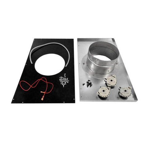 HAYWARD | INDOOR VENT ADAPTER KIT, H400FD, NEGATIVE-PRESSURE (VERTICAL)  | UHXNEGVT14001