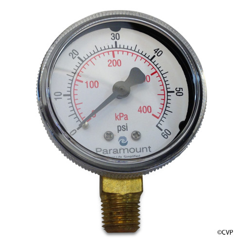 PARAMOUNT | PRESSURE GAUGE FOR WATER VALVE | 005-302-3590-00