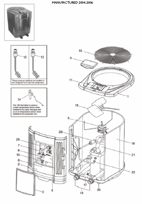 JANDY | HEAT EXCHANGER RETROFIT KIT | R3002303