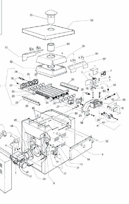 JANDY | HEAT EXCHANGER HARDWARE KIT | R0391700