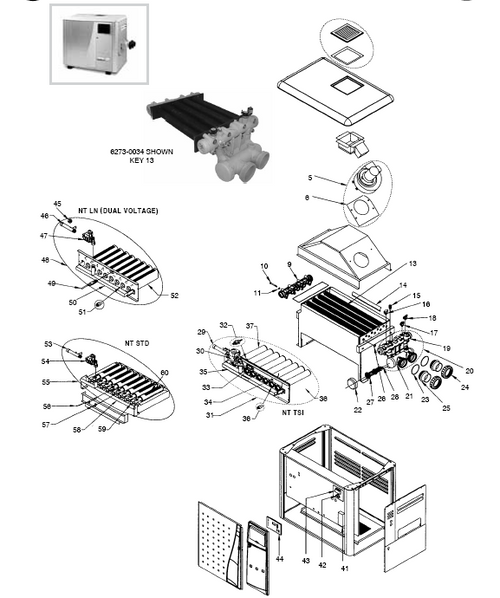 PENTAIR | BAFFLE, HEAT EXCHANGER, MODEL 300 | 471896