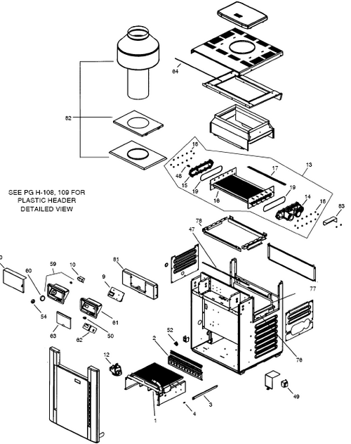 RAYPAK | INDOOR STACK KIT,W/6238-130 | 009840