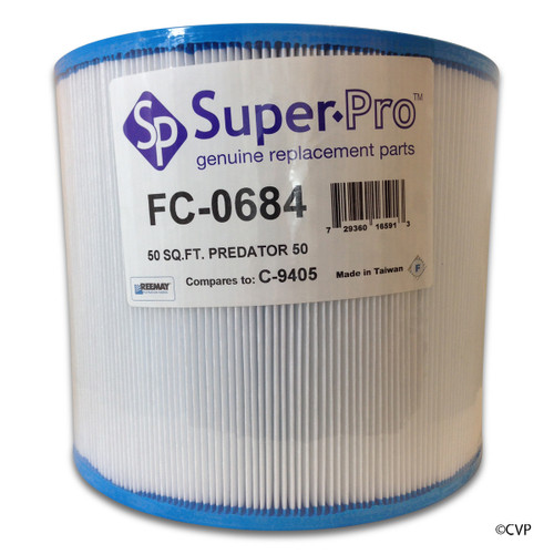 SUPER PRO | CARTRIDGE 50 SQFT PREDATOR | FC-0684 CLEAN & CLEAR