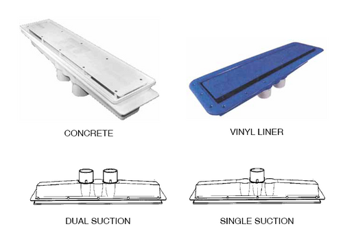 A & A MANUFACTURING | SINGLE SUCTION, DARK BLUE | 558320