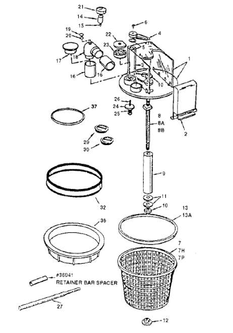 PENTAIR/RAINBOW | GASKET, BAKER HYDRO RING | R36046