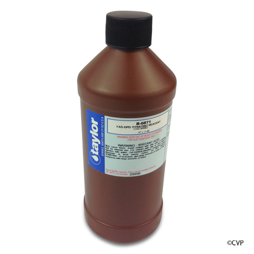 Taylor | Reagents | FAS-DPD Titrating Reagent (for chlorine), 16 oz | R-0871-E