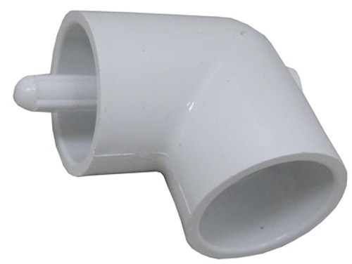 90 ELBOW, 1 1/2" SLIP X 1 1/2" SLIP WITH 1 THERMOWELLS, 5/16" ID X 4" LONG | 9170-20G