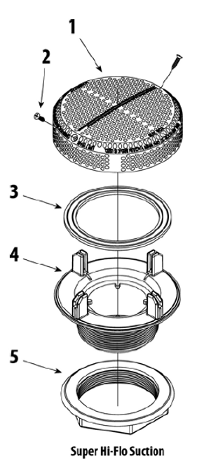 WATERWAY | 2" SUPER HI-FLO WALL FITTING | 215-3620