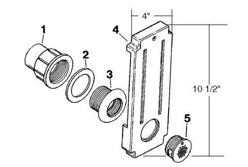 HYDRO AIR | SKIMMER GRATE | 10-6521