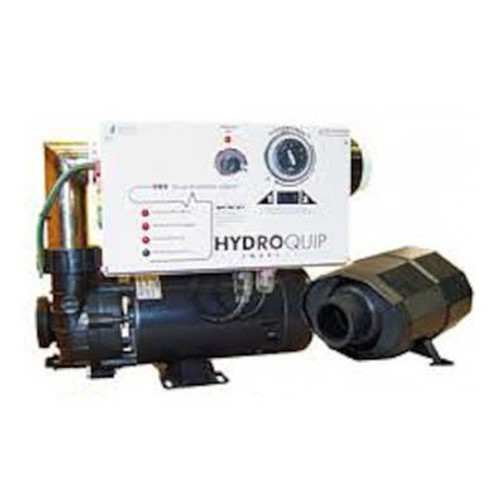 ES4200-J Hydro-Quip | Equipment System, HydroQuip ES4200, 5.5kW, Pump1= 4.0HP, Blower= 1.0HP w/Cords & Spaside