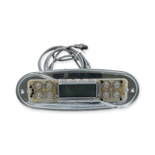 X310120 Master Spa | Spaside, Master Spas (Balboa) MP700, Legend Series, 8-Button, LCD, No Overlay, 7" Cable w/8 Pin Molex Plug