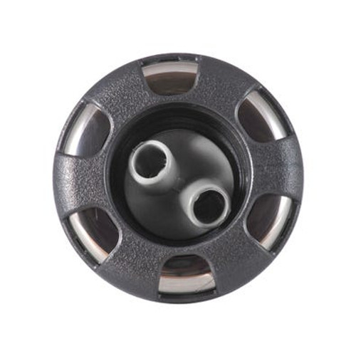 212-3239DSG-7S Waterway Plastics | Jet Internal, Waterway Poly Storm II, Fixed, 3-3/8" Face, 6-Spoke, Dark Silver/Gray/Stainless