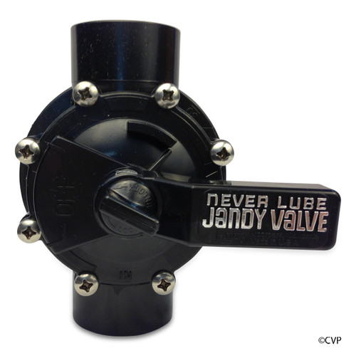 JANDY | VALVE 2 PORT 1.5-2" NEVERLUBE CPVC | 2 Port 1-1/2 to 2 Inch Positive Seal | 4724