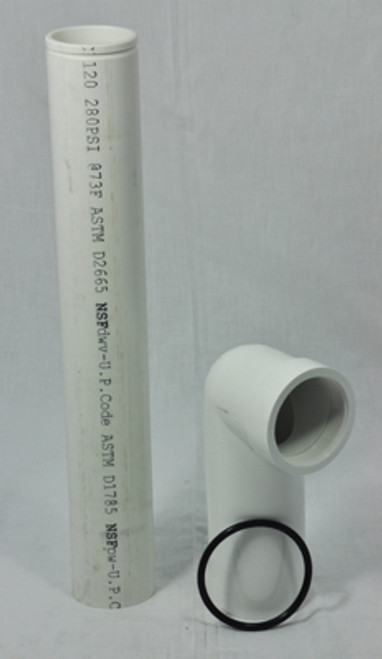 JANDY | TELEDYNE | OUTLET TUBE ELBOW ASSY WITH ORING | CL460, CL340, DEL48 | R0555100