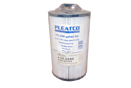 Pleatco | FILTER CARTRIDGE | 35 SQ FT - THERMO SPA | PTL35W