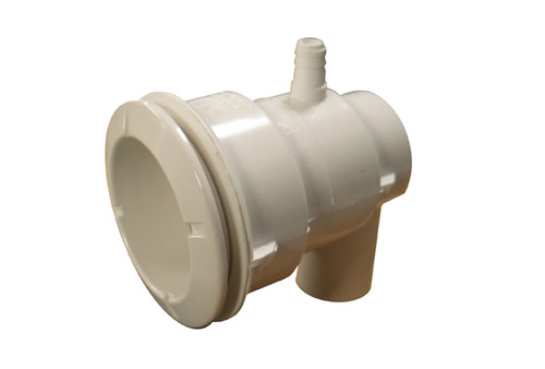 Waterway | JET BODY WITH WALL FITTING | POLYJET 3/4" SLIP WATER X 3/8" RIBBED BARB AIR | 210-5910