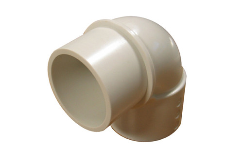 Gentekk | PVC FITTING | STREET 90 2" SLIP X 2" SPIGOT | E902XSP