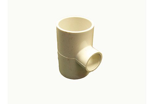 Dura Plastics | PVC FITTING | TEE 2" SLIP X 2" SLIP X 1" FIPT | 402-249