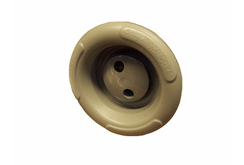 Sundance®  Spas | JET PART | DUO-PULSE JET FACE TEXTURED JET PART | DUO-PATH JET FACE WITHOUT ESCUTCHEON GRAY | 6540-319