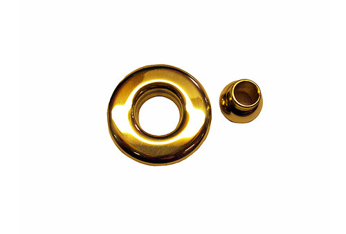 Balboa Water Group | JET PART | SLIMLINE ESCUTCHEON ASSEMBLY POLISHED BRASS | 10-3955M PB