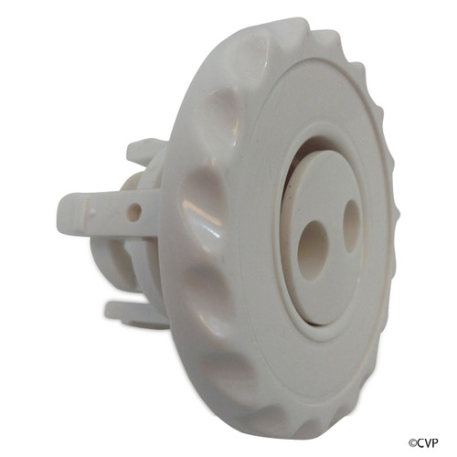 Waterway Plastics | Mini Jet Adj. Internal, Pulsator, Dlx Face, White |  224-1040