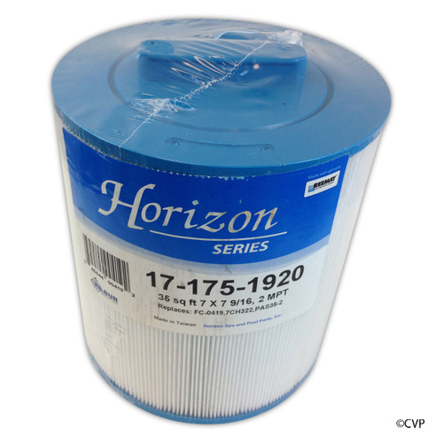 Horizon Series by Filbur | Cartridge,35sqft,ht,2"MPT b,7",7-9/16"3oz | FC-0419
