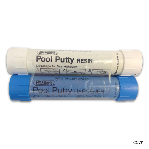 EPOXY PUDDY |  POOL PUTTY WHITE 14 OZ (2 PART) | PVC POOL EPOXY | 530318