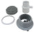 BALBOA | COMPLETE SUCTION FITTING, LT GRAY | 90145-LG