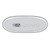 54327 Balboa | Spaside Control, Balboa ML240, Oval, 4-Button, LCD, No Overlay