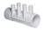 Waterway | MANIFOLD | 6-PORT FLO-THRU 2" SLIP X 2" SLIP X 3/4" RIBBED BARB | 672-7120