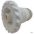Waterway | JET INTERNAL | DELUXE POLY JET FIXED DIRECTIONAL SCALLOP WHITE | 210-6080