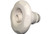 Waterway | JET INTERNAL | POLY ADJUSTABLE EYEBALL LARGE -5 SCALLOP ESCUTCHEON WHITE | 210-6540